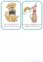 Vorschau - Stationenlernen - Hunde Schreibspaziergang Fasching differenziert Deutsch 2.Klasse, 3.Klasse - Seite 3