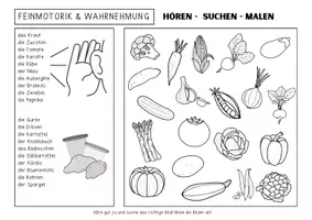 Vorschau - Spiele - Sprachförderung Kindergarten & DAZ - KNETBRETTER "Gemüse" | Daz Sprachförderung Vorschule Sprachförderung Kita - Seite 3