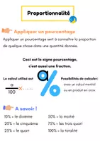 Aperçu - Préparation de séance / Séance complète - Proportionnalité - leçon - Page de couverture