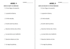 Vista previa - Unidades / Secuencias / Situaciones de Aprendizaje - Pasaporte de sintaxis - página 1