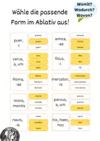 Vorschau - Anderer Materialtyp - Trainingsheft Latein: Ablativ - Seite 1