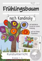 Vorschau - Arbeitsblätter - Frühlingsbaum nach Wassily Kandinsky - Deckblatt