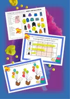 Vorschau - Spiele - Sprachförderung Kindergarten Vorschule und DAZ - KNETBRETTER "Kleidung" | Daz Sprachförderung Vorschule Sprachförderung Kita - Seite 1