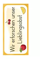Vorschau - Anderer Materialtyp - 1./2.Klasse: Reihentransparenz zum Thema Obst - Seite 2