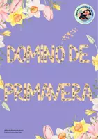Vista previa - Unidades / Secuencias / Situaciones de Aprendizaje - DOMINÓ DE PRIMAVERA - Portada