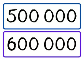 Vorschau - Präsentationen/Tafelbilder - Zahlenraum 1000000 - Seite 3