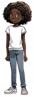 Vorschau - selbst erstellte Cliparts/Grafiken - FREEBIE! Clipart-Set Comic Teens II - Seite 1