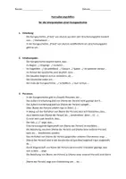 Vorschau - Arbeitsblätter - Formulierungshilfen - Interpretation einer Kurzgeschichte (+ Word-Datei) - Seite 1
