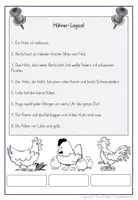 Vorschau - Spiele - Hühner Logical kostenlos Deutsch 2.Klasse, 3.Klasse - Seite 1
