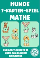 Vorschau - Stationenlernen - Hunde 7-Karten-Spiel Addition ZR 20 Einmaleins Mathe - Deckblatt