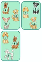 Vorschau - Stationenlernen - Hunde 7-Karten-Spiel Addition ZR 20 Einmaleins Mathe - Seite 3