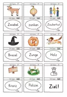 Vorschau - Spiele - Lesespiel Buchstabe Eu/eu, Z/z - Flex und Flora - Seite 3