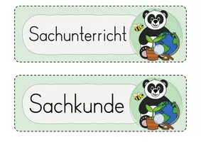 Vorschau - Präsentationen/Tafelbilder - Pandaklasse: Tagestransparenz (Tafelkarten) - Seite 3