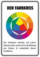 Vorschau - Poster - Lernkarten Farbenlehre Bildkarten Farbkreis nach Johannes Itten - Seite 3