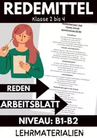 Vorschau - Arbeitsblätter - DaZ Redemittel Miteinander Reden Schule DaZ Sprechen - Deckblatt