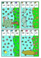 Vorschau - Bildkarten - Wimmelbild Ostern, Suchen und zählen ZR10, Freebie - Seite 3