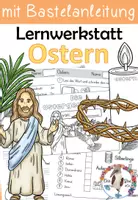 Vorschau - Arbeitsblätter - Komplettpaket - Ostern / Karwoche inklusive Flipbook und Lernwerkstatt - Seite 1