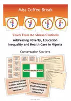 Vorschau - Aufgabenkarten - Nigeria: Addressing Poverty, Education Inequality and Health Care (Conversation Starters) - Deckblatt