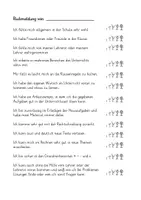 Vorschau - Anderer Materialtyp - Rückmeldung, Selbsteinschätzung SuS - Deckblatt