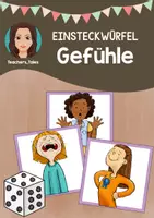 Vorschau - Spiele - Einsteckwürfel: Gefühle - Deckblatt