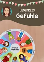 Vorschau - Stationenlernen - Legekreis: Gefühle - Deckblatt