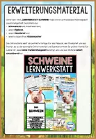 Vorschau - Stationenlernen - Schwein - Poster-Projekt | Nutztiere - Säugetiere | Kooperative Klassendekoration - Seite 3