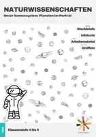 Vorschau - Arbeitsblätter - Kleines Materialpaket: Unser Sonnensystem - Planeten im Porträt - Deckblatt