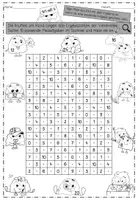 Vorschau - Spiele - Suchsel 4er Reihe – Einmaleins mit 4 spielerisch üben | Viererreihe Multiplikation Grundschule - Seite 3