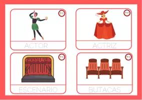 Vista previa - Juegos / Gamificación - Pack para trabajar el proyecto El Teatro - página 2