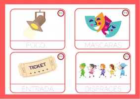 Vista previa - Juegos / Gamificación - Pack para trabajar el proyecto El Teatro - página 3