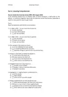 Vorschau - Klassenarbeiten - Klausur American Dream Redeanalyse und HV mit EWH - Seite 1