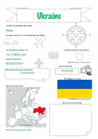 Vorschau - Arbeitsblätter - Steckbriefe Europa-Ukraine mit Lösungen, Freiarbeit, Lerntheke - Seite 1