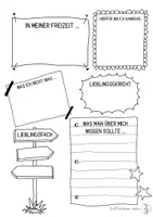 Vorschau - Arbeitsblätter - Steckbriefe - Materialpaket - Seite 1