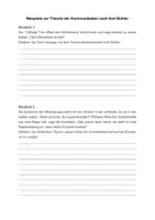 Vorschau - Arbeitsblätter - Materialpaket Kommunikationstheorie Karl Bühler Organon Modell - Seite 1