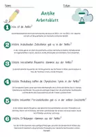 Vorschau - Arbeitsblätter - DaZ Paket 100 Arbeitsblätter Klasse 1 bis Klasse 5 Lückentexte, Zeitformen, Redemittel, Sätze Bilden, Artikel - Seite 3