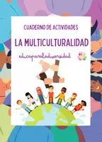 Vista previa - Unidades / Secuencias / Situaciones de Aprendizaje - CUADERNO DE ACTIVIDADES INFANTILES "LA MULTICULTURALIDAD" - Portada