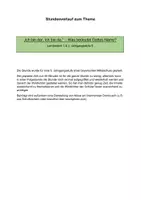 Vorschau - Stundenentwürfe - "Ich bin der Ich-bin-da" - Unterrichtsstunde (Ex 3,1-15) - Seite 1