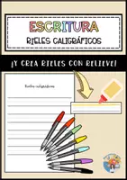 Vista previa - Hojas de trabajo - Rieles caligráficos - Portada