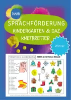 Vorschau - Spiele - Materialpaket - Sprachförderung Kindergarten & DAZ - KNETBRETTER Sammlung - Seite 1