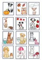 Vorschau - Spiele - Materialpaket Herbst Schulhund Deutsch 1. Klasse bis 3. Klasse - Seite 2