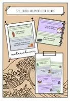 Vorschau - Arbeitsblätter - Spielerisch argumentieren lernen - ein Argumentationsspiel - Deckblatt