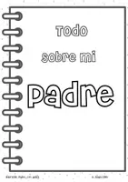 Vista previa - Manualidades / Dibujos para colorear - Día del padre / Día de una persona especial - página 1