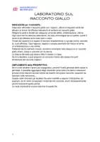 anteprima - Esercizi - LABORATORIO SUL RACCONTO GIALLO - Pagina 1