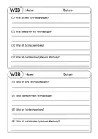 Vorschau - Arbeitsblätter - Werbungscheck - Deckblatt
