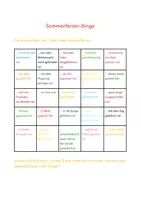 Vorschau - Spiele - Sommerferien-Bingo - Deckblatt