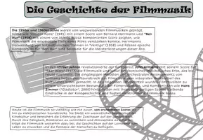 Vorschau - Arbeitsblätter - Die Geschichte der Filmmusik (Text + Arbeitsblatt) - Seite 2