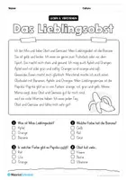 Vorschau - Arbeitsblätter - Lesen & Verstehen mit Ankreuzen (10 Arbeitsblätter) - Seite 2