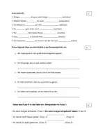 Vorschau - Test - Test Zeitformen Deutschunterricht / DAZ - Seite 1