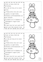 Aperçu - Feuilles d'exercices - Livre de lecture et coloriage: Paques - Page 2