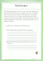 Vorschau - Stundenentwürfe - Nachhaltigkeit Ethik Klasse 3 Klasse 4 - Seite 1